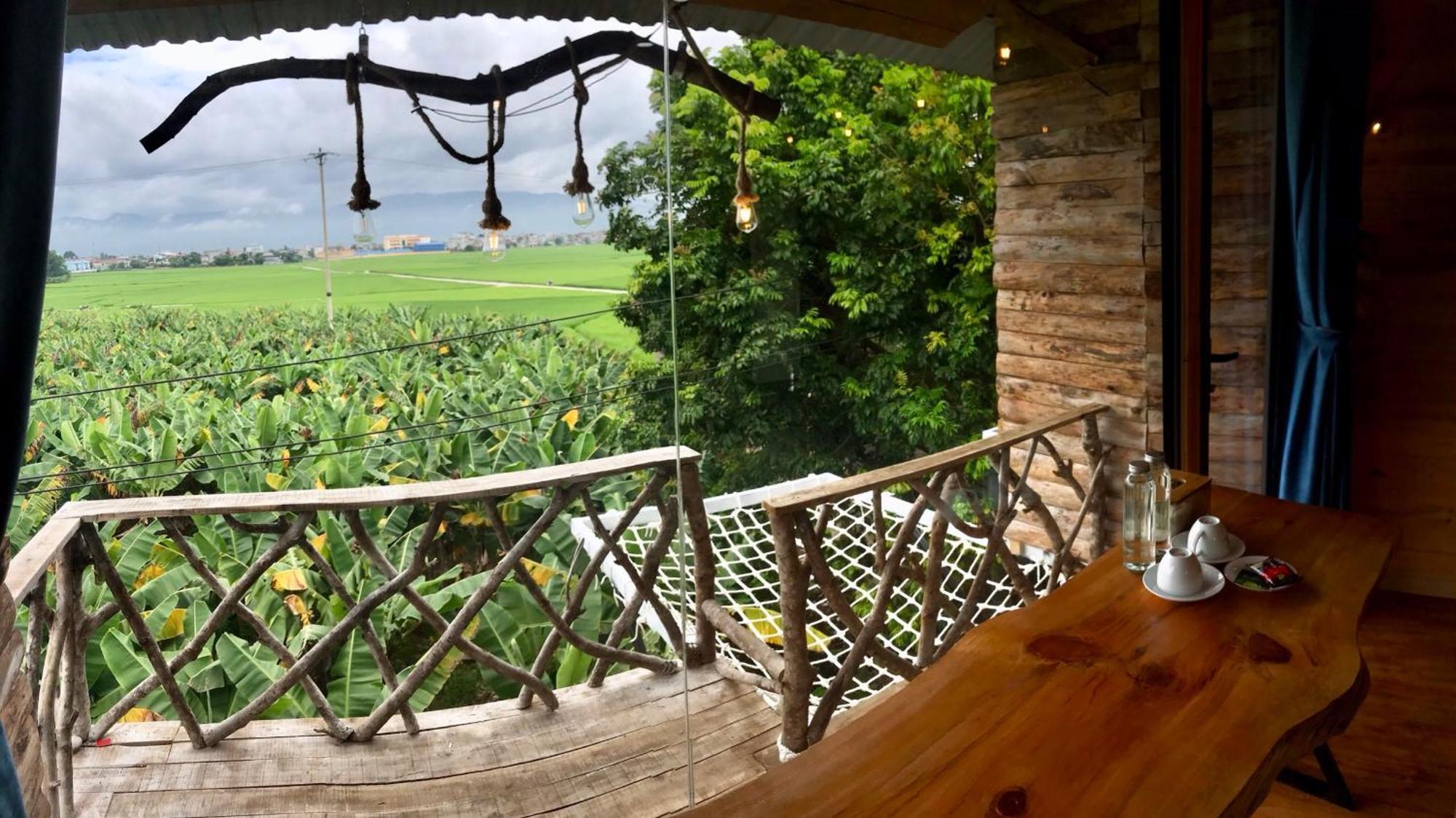 A Thia Homestay Дьєнб'єнфу Екстер'єр фото